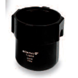 Bucket Sigma round for round adapters diameter 100mm (no. 17651-17699), for 800ml tube no. 13656, adapter no. 13654, 13655, maximum tube length 145mm, sealable with cap no. 17170, pack of 2