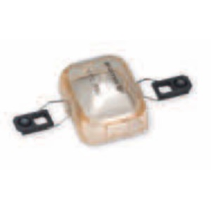 Sealing cap Sigma rectangular polysulfone, clear, includes 2 x clips no.17118, pack of 2