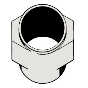 Carrier Hettich groove ring for bucket no. 4255. The manufacturer requires this item to be ordered in multiples of 4 to avoid any risk of imbalance.