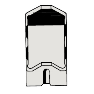 Carrier Hettich for rotor no. 4282 for Hitachi racks, Behring racks, 50-place rack. The manufacturer requires this item to be ordered in multiples of 2 to avoid any risk of imbalance.