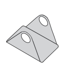 Carrier Hettich plate for bucket no. 5628