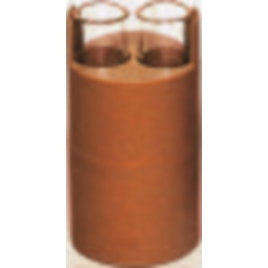 Carrier Sigma for 2 x 25ml round bottom tubes maximum diameter 24.5 x 90-105mm e.g. 15025, 15026, 15033, pack of 2