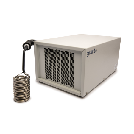 Cooling system Grant C2GR refrigerated. The C2GR is designed for use with the Grant ST Series baths. The C2GR is only suitable for fitting in the 26, 28 and 38 litre baths.