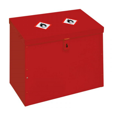 Image of Quality Metal Products Flammable Liquid Storage Cupboard