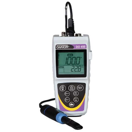 Image of  DO 450 Waterproof Portable Meter with Probe