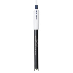 pH electrode Mettler Toledo InLab Expert Go-10m-ISM measures pH, tris buffer, BNC (IP67) + RCA (Cinch) plug connection, 10m cable length, suitable for general purpose applications, biotech and field samples