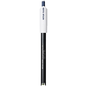 pH electrode Mettler Toledo InLab Expert Pro-2m-ISM measures pH, tris buffer, BNC + RCA (Cinch) plug connection, 2m cable length, suitable for general purpose applications, biotech and field samples