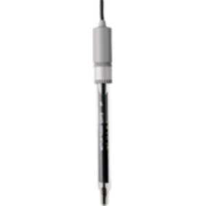 pH electrode Mettler Toledo LE410 measures pH, no tris buffer, BNC + RCA (Cinch) plug connection, 1m cable length, suitable for general purpose applications and municipal water samples