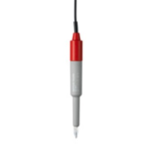 pH electrode Mettler Toledo LE427 measures pH, no tris buffer, BNC plug connection, 1.2m cable length, suitable for food samples