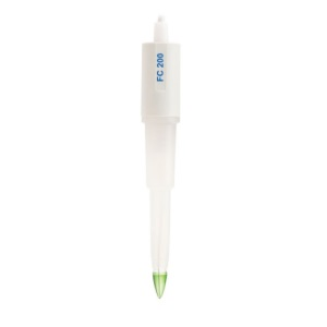 pH electrode Hanna Instruments FC200B measures pH, no tris buffer, BNC plug connection, 1m cable length, suitable for dairy samples