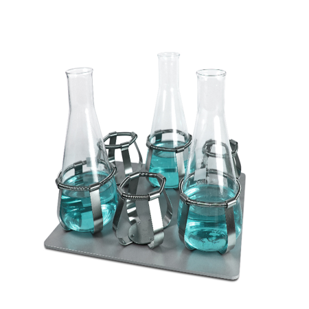 Platform Grant Bio with clamps for 6 x 1000ml flasks