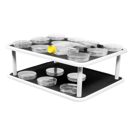 Platform Grant Bio 2-level flat, tower with non-slip mat