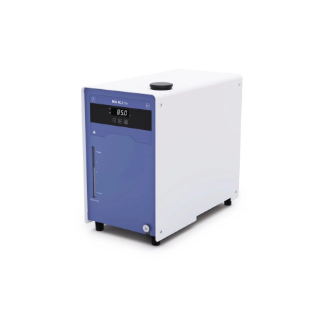 IKA special offer - Recirculating chiller IKA England RC 2 Lite 0.4 kW cooling capacity, temperature range -10 to, with no heating function but 70C is the maximum fluid temperature if using an external heating device, 18 l/min pump flow rate, 0.35 bar maximum pressure, +/- 0.5°C stability, 3.5l tank capacity, with digital control. OFFER ENDS 31-03-2025