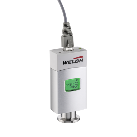 Wolf special offer - Vacuum gauge Welch VMpro 2 chemically resistant, measurment range 1500 to 5x10-5mbar and 1125 to 3.8x10-5Torr, maximum pressure 10bar, with digital display OFFER ENDS 28-02-2025