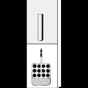 Adapter Hettich insert for carrier no. 1366 for 12 x 4ml tubes diameter 12 x 60mm