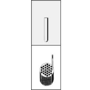 Adapter Hettich insert for carrier no. 1430 for 27 x 1ml tubes diameter 6 x 45mm e.g. Rhesus