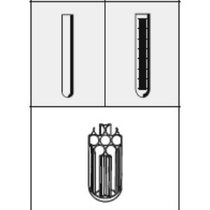 Adapter Hettich insert for carrier no. 1425 for 7 x 9-15ml tubes diameter 14-17 x 100mm e.g. no. 0500, 0518