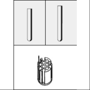 Adapter Hettich insert for carrier no. 1425 for 12 x 6-7ml tubes diameter 12 x 82-100mm e.g no. 0501, 0578