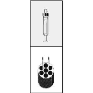 Adapter Hettich insert for carrier no. 1425 for 7 x 4-5.5ml blood collection/urine tubes 15 x 75mm