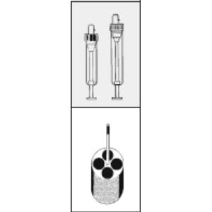 Adapter Hettich insert for carrier no. 1430 for 4 x 4-8.5 blood/ urine tubes 15 x 75-92mm