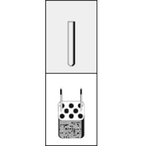 Adapter Hettich LS-frame insert for carrier no. 1427 for 8 x 5ml blood collection tubes diameter 12 x 75mm e.g. no. 0553