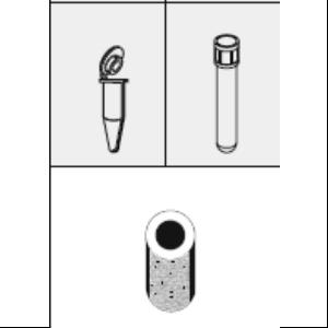 Adapter Hettich insert for carrier no. 1420-B for 1 x 0.5-0.8ml microtubes diameter 8 x 30-45mm