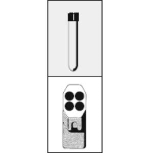 Bucket Hettich plastic for rotor no. 1624 for 4 x 15ml tubes diameter 17 x 100mm e.g. no. 0553