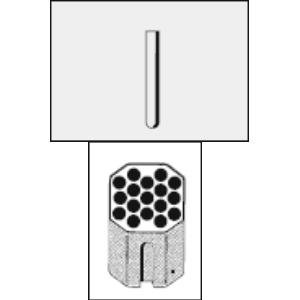 Bucket Hettich plastic for rotor 1624 for 17 x 5ml tubes diameter 13 x 75mm e.g. no. 0553