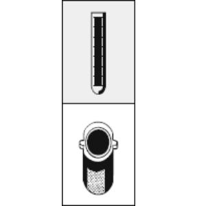 Bucket Hettich for rotor no. 1611 for 1 x 15 ml tube diameter 17 x 100mm e.g. no. 0518