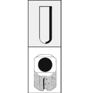 Carrier Hettich for spin-out rotor no. 1642 for 1 x 50ml round bottom tube diameter 34 x 100mm e.g. no. 0521