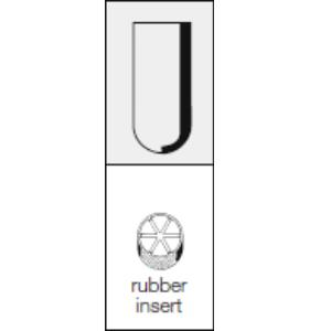 Insert Hettich rubber for carrier no. 1430 for 100ml tube e.g. no. 0526