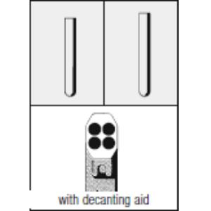 Suspension Hettich for 4 x 7ml tubes for decanting